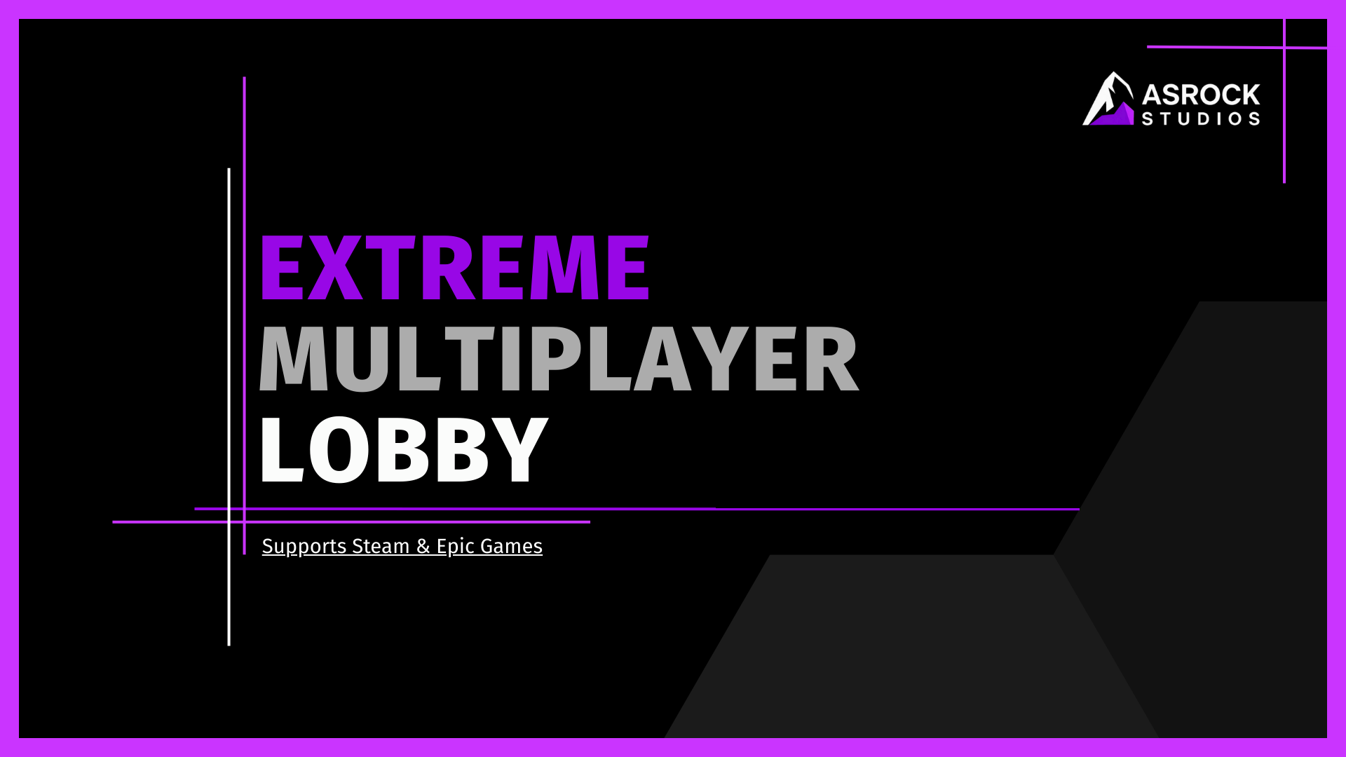 Extreme Multiplayer Lobby UE5 plugin