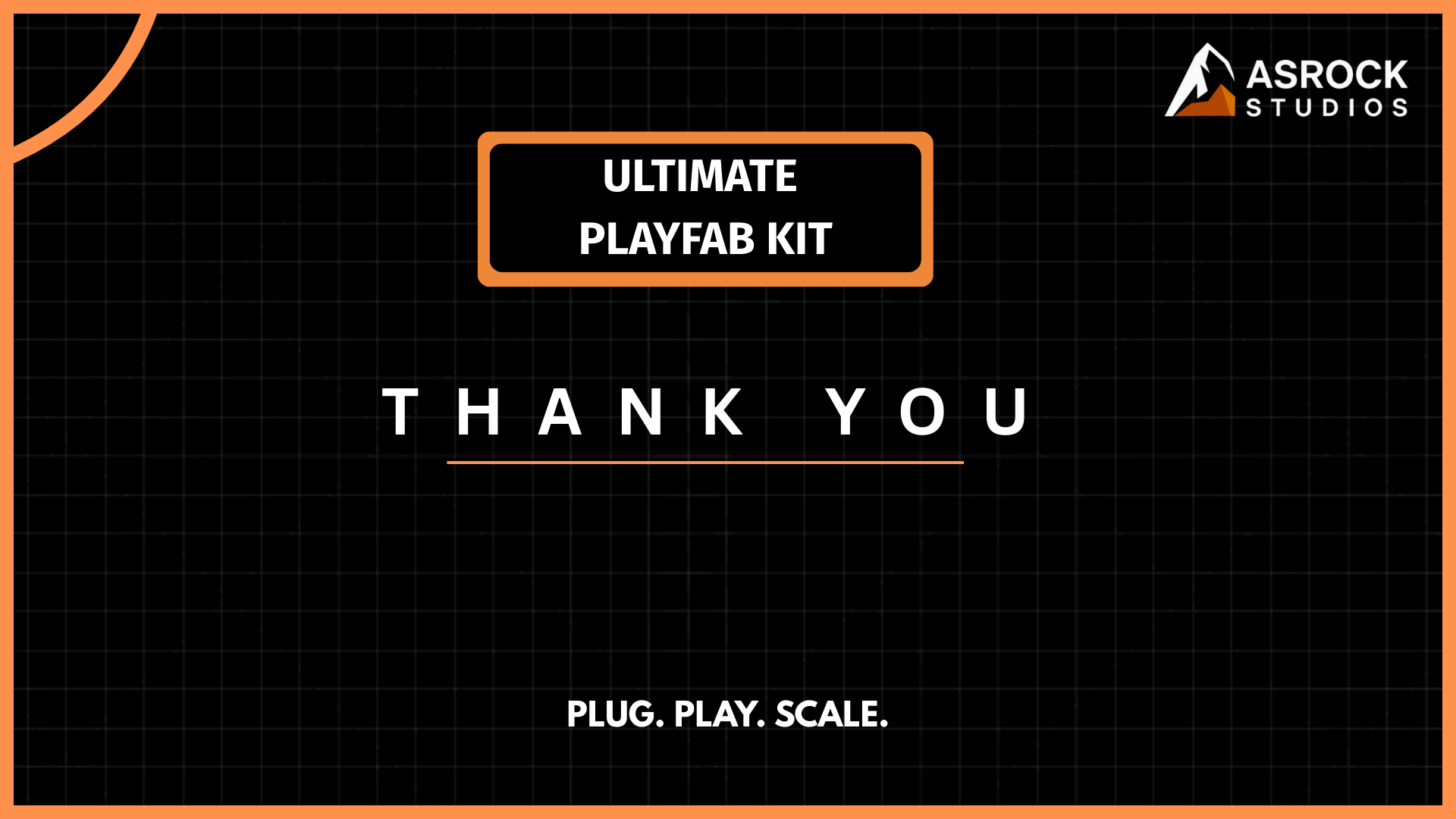 Ultimate PlayFab Kit — plug play scale